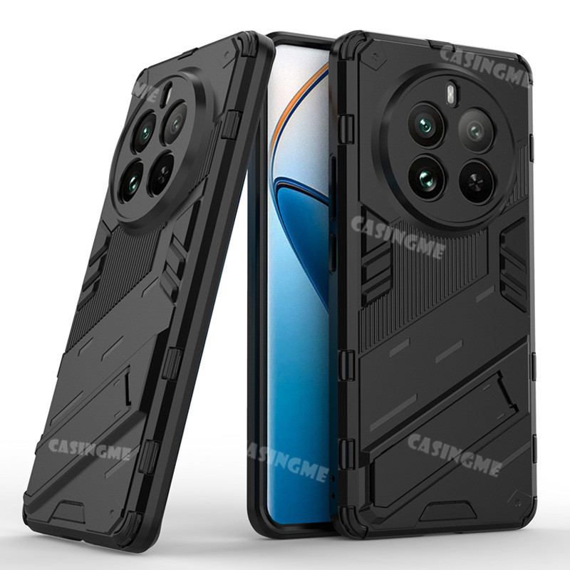 Ốp điện thoại chống sốc Realme 12 Pro + 5G 12 + 2024 cho Realme12 Pro + 12Pro + Realme12Pro + Realme 12 + 12x Pro + Plus 4G 5G Vỏ giáp Giá đỡ bảo vệ Giá đỡ mặt sau cứng