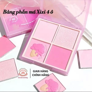 Bảng Phấn Má 4 Ô Kèm Bắt Sáng Xi Xii Go For The Sunset Blush Palette