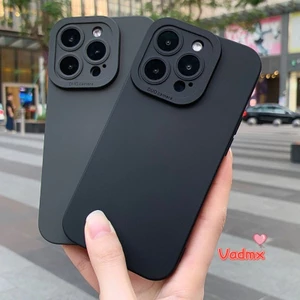 Ốp Điện Thoại Silicon Màu Trơn Cho Xiaomi Redmi Note 13 Pro 12s 11 4G 12 Pro 13 13R 11 Pro Pro + 5G Vỏ Bảo Vệ Ống Kính Máy Ảnh Mềm Dành Cho Nam Bé Trai Bé Gái Nữ