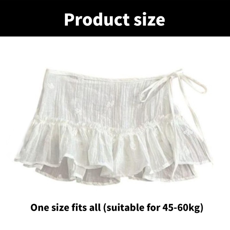 Coo Ren Lớp Giả Top Dưới Quét Váy Áo Sơ Mi Mở Rộng Lớp Nửa Trượt