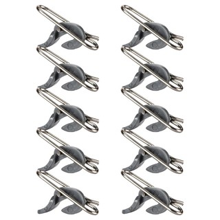 BS * 10 Chiếc Câu Cá Tác Động Mồi Kẹp Cho Nước Ngọt Nước Mặn Biển Mồi Câu Cá Kẹp Câu Cá Không Gỉ Kẹp Tác Động