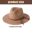 PCF * Mũ Homburg Mũ Rơm Mũ Thịt Heo Cho Lễ Kỷ Niệm Và Chụp Ảnh Đường Phố