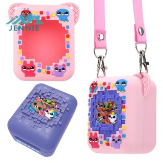 Vỏ silicon in hình động vật 3D có thể giặt được cho đồ chơi tương tác Bitzee Digital Pet A [jennie1.vn]