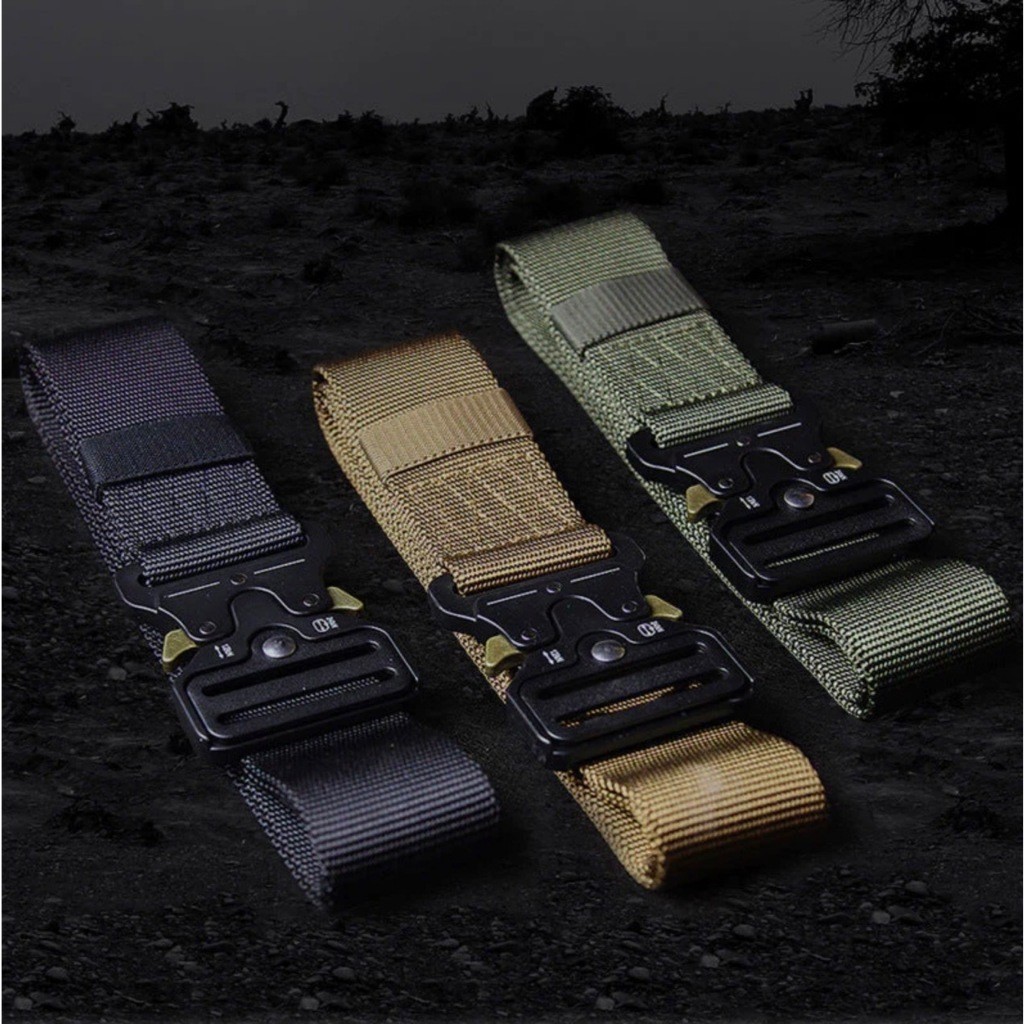 Thắt lưng dù khoá bấm_tactical_dã ngoại