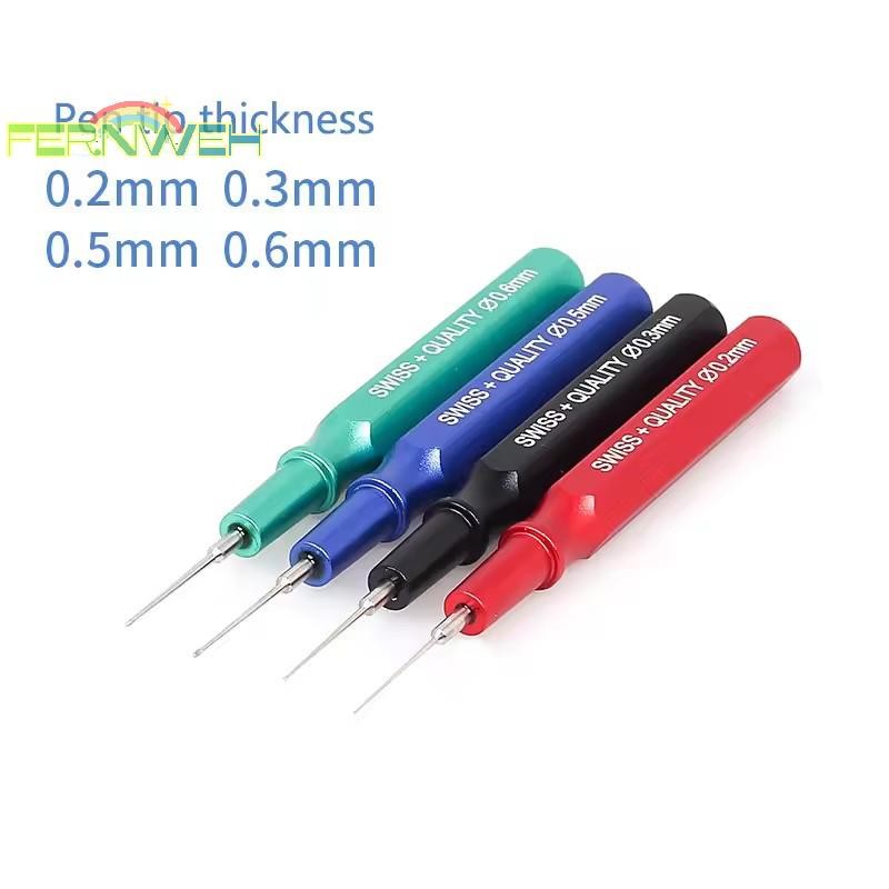 [Fernweh] Đồng hồ bôi trơn Oiler Tay cầm kim loại Bút Pin dầu Bộ phận chuyển động di động Bút dầu trỏ chính xác Công cụ bảo trì sửa chữa đồng hồ [MỚI]