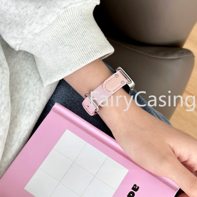 Nylon + Dây Da Cho Huawei Band 11 pro 10 9 8 Honor 7 6 Vòng Tay Cho Huawei Band 8 7 Dây Đeo Tay Dây Phụ Kiện