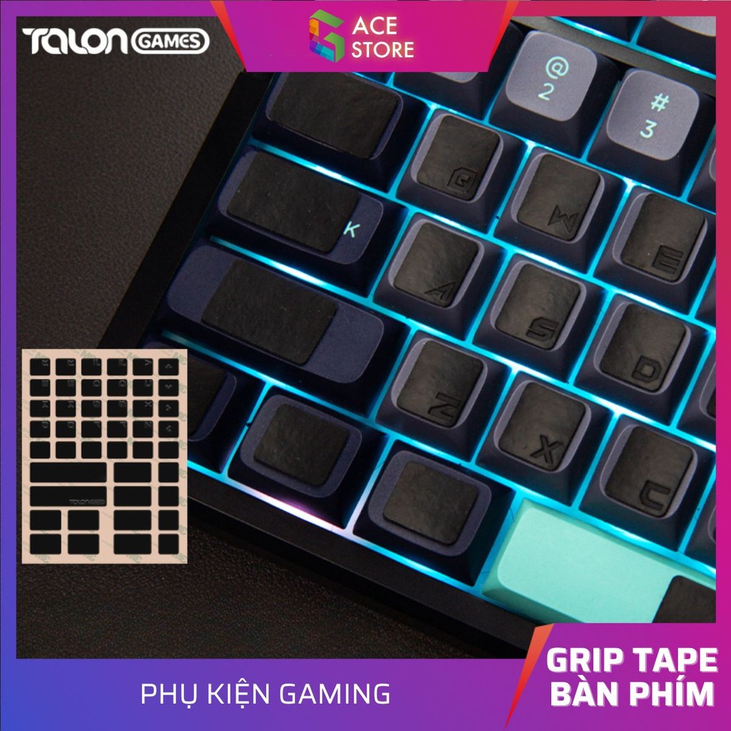 Bộ miếng dán grip tape bàn phím TalonGames