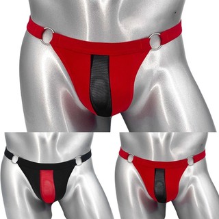 [Otorl] Túi lưới phồng nam G-string Thong Bikini Quần lót lưng chữ T thấp Tanga