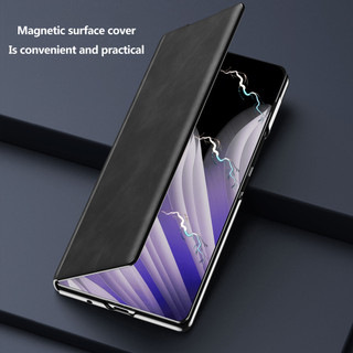 Ốp Bảo Vệ Da Nappa Cho OPPO Find N5 N3 N Oneplus Mở 5G Từ Tính Kinh Doanh Bao Da Bảo Vệ Toàn Diện Có Giá Đỡ