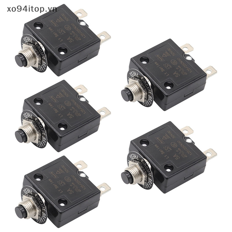 Xoitop 20A 25A 30A 40A Bộ ngắt mạch Quá tải Bảo vệ quá dòng L-MC Cầu chì hiện tại DIY Phụ kiện điện tử VN