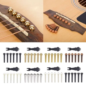 SA Guitar Cầu Pin Với Cầu Pin Kéo Dây Nhạc Cụ Dây Kéo Móng Tay