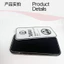 Viền kim cương túi khí, kính cường lực cạnh cho iPhone 17 Pro Max/16 Pro Max/14 Plus/13/12/11 Pro Max/XR/11, bảo vệ màn hình riêng tư HD
