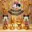 Bóng Bay Sinh Nhật Tuổi Chuột Mickey Mouse – Set Trang Trí Sinh Nhật Bé Có Rèm & Không Rèm | Tiến Bóng Bay