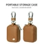Bảo vệ YRBWD, Vỏ da chống sốc chống thất lạc, Túi lưu trữ di động đa năng cho Airpods 3 2 1