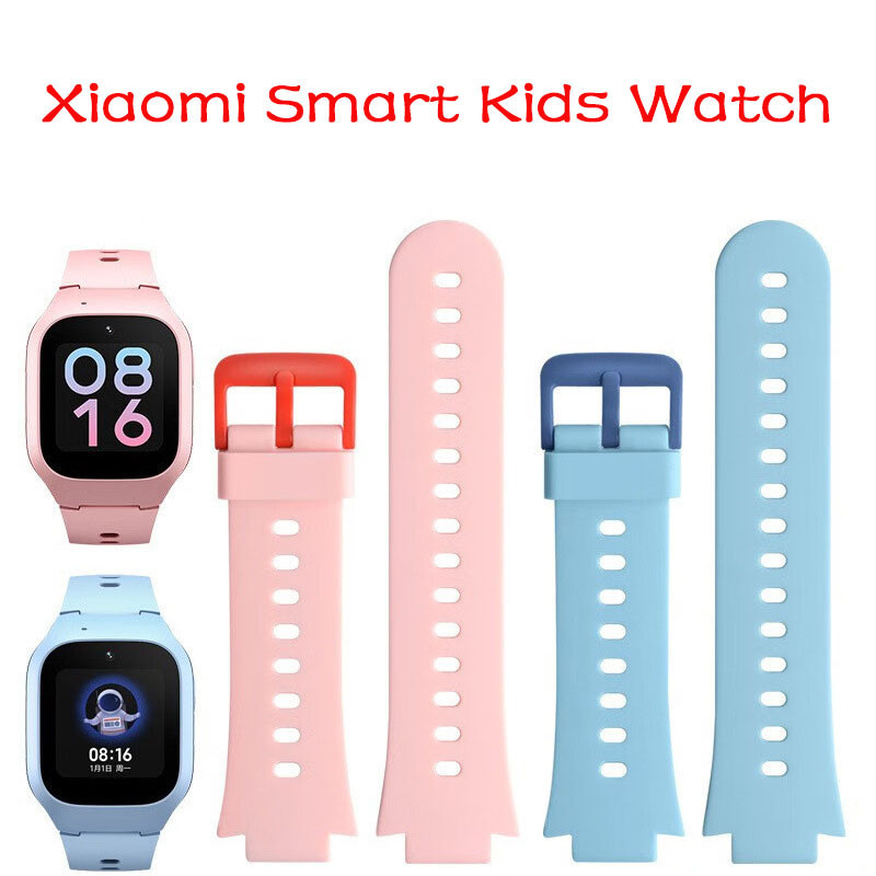 Dây thay thế cho Xiaomi Smart Kids Watch, nhiều màu, silicone, vòng đeo tay