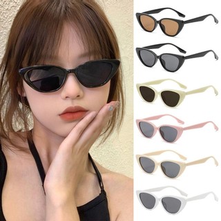 Kính râm hình mắt mèo SPEETTY, Kính râm chống nắng gọng nhỏ đầy màu sắc, Kính mắt mùa hè UV400 cổ điển dành cho nữ