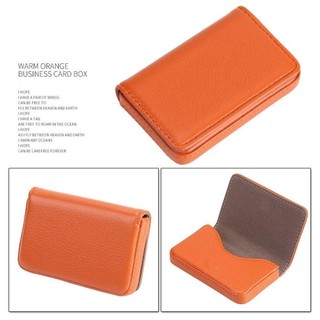 Risedot Hộp đựng danh thiếp, Ví phong cách doanh nhân bằng da PU, Thời trang siêu mỏng chống trộm dung lượng lớn Hộp đựng thẻ tín dụng nam nữ