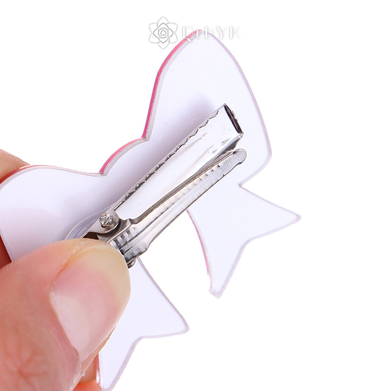 Qrhyk Tức Giận Biểu Hiện Thả Tóc Heartbroken Acrylic Kẹp Tóc Ngộ nghĩnh Bên Kẹp Mỏ Vịt Kẹp Nổ Bên Kẹp Phụ Kiện Tóc Mới