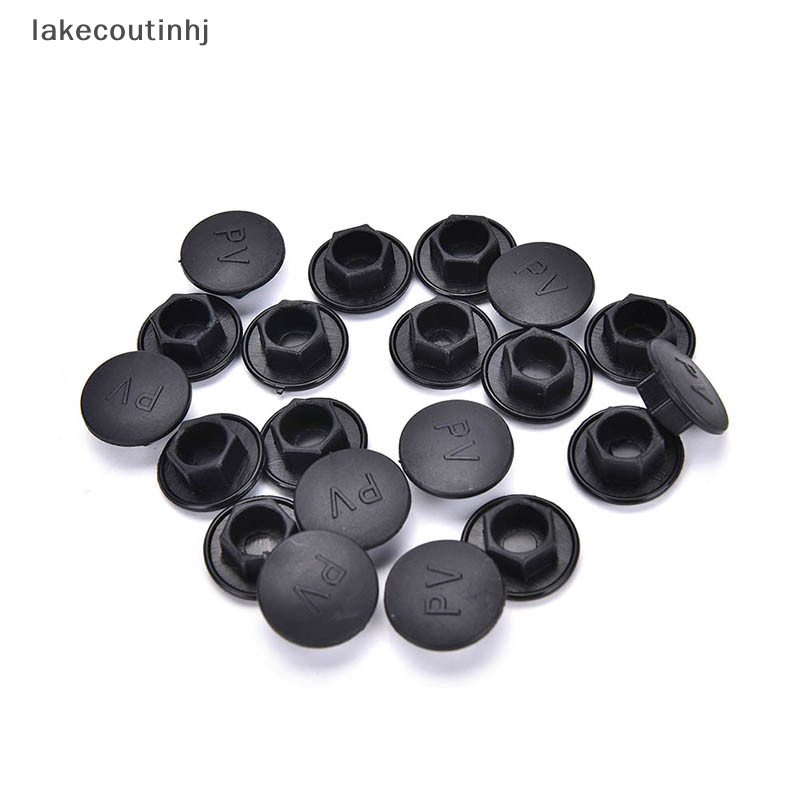 Lu 20 Chiếc Đen Lục Giác Ổ Cắm Allen Bu Lông Vít Đai Ốc Lục Giác Bao Bảo Vệ tinhj