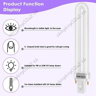 Ống bóng đèn 9w Máy Uv 365nm
