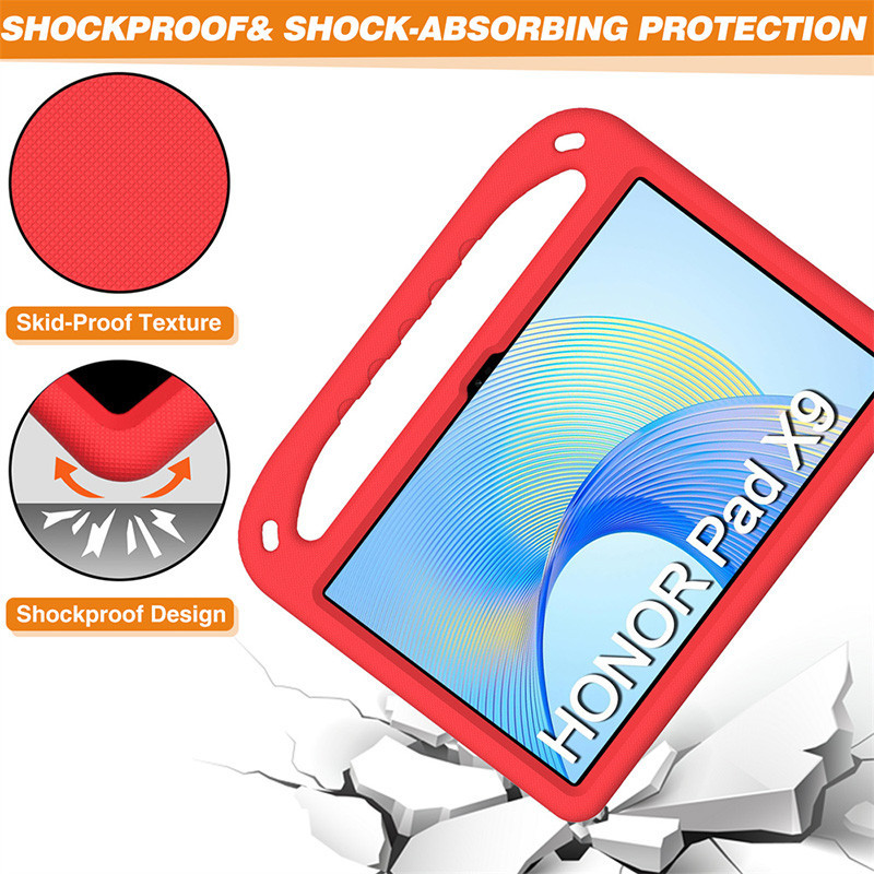 Ốp lưng EVA an toàn cho trẻ em cho Honor Pad X8a 2024 X8Pro X9 11,5 inch Honor Pad X9a 11.5 2025 Vỏ máy tính bảng chống sốc