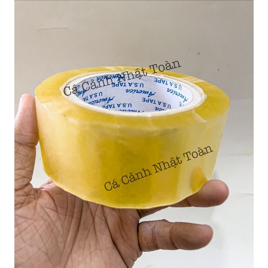 Băng Keo Trong Đóng Gói Hàng Hóa (200 vòng) (1 Cuộn 290 gram)
