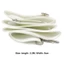 Bộ tách lưới tennis, Dây đai có thể điều chỉnh chiều rộng 5cm Dây đeo trung gian tennis, Chiều dài trắng bền 2,2M Phụ kiện quần vợt Dải phân định ranh giới