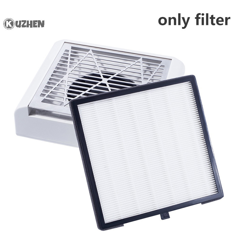 Kuzhen Nail Dust Collector Filter Máy làm móng Phụ kiện Máy hút bụi Bộ lọc HOT