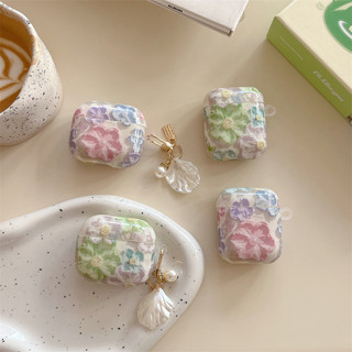Tranh sơn dầu hoa cho Airpods4 Airpod 1 / 2 3 Pro Pro Pro2 pro3