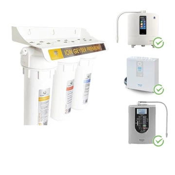 Bộ tiền lọc Nano Geyser Ion Premium. Bộ tiền xử lý cho máy ion kiềm, Bộ lọc thô đầu nguồn.Đã bao gồm lõi và phụ kiện