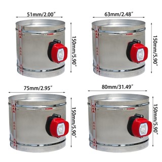 Zuoo 220v Van giảm chấn điện Van dẫn khí động cơ Van điều khiển âm lượng không khí