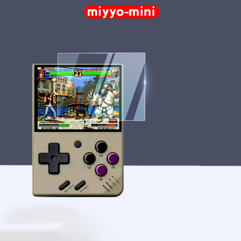 Dành Cho Miyoo Mini Chống Xanh Kính Cường Lực Bảo Vệ Màn Hình Cho Miyomini 2.8 inch Full Cover 9H Phim Bảo Vệ Trong Suốt