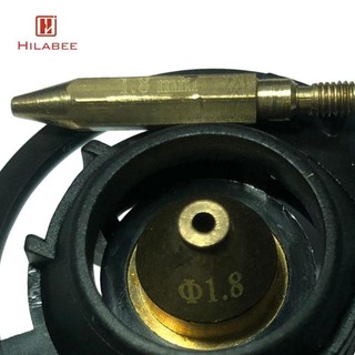 HILABEE Vòi phun sơn điện bằng đồng thau, Phụ kiện thay thế, Bề mặt nhẵn, Hiệu suất ổn định, Lắp đặt tiện lợi Linh kiện sửa chữa nhà cửa