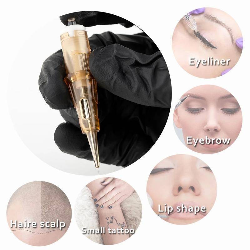 20 Chiếc Ez Smp Khử Trùng Hình Xăm Hộp Kim Trang Điểm Vĩnh Viễn Vòng Lót 0.16 / 0.18 / 0.2 / 0.3mm