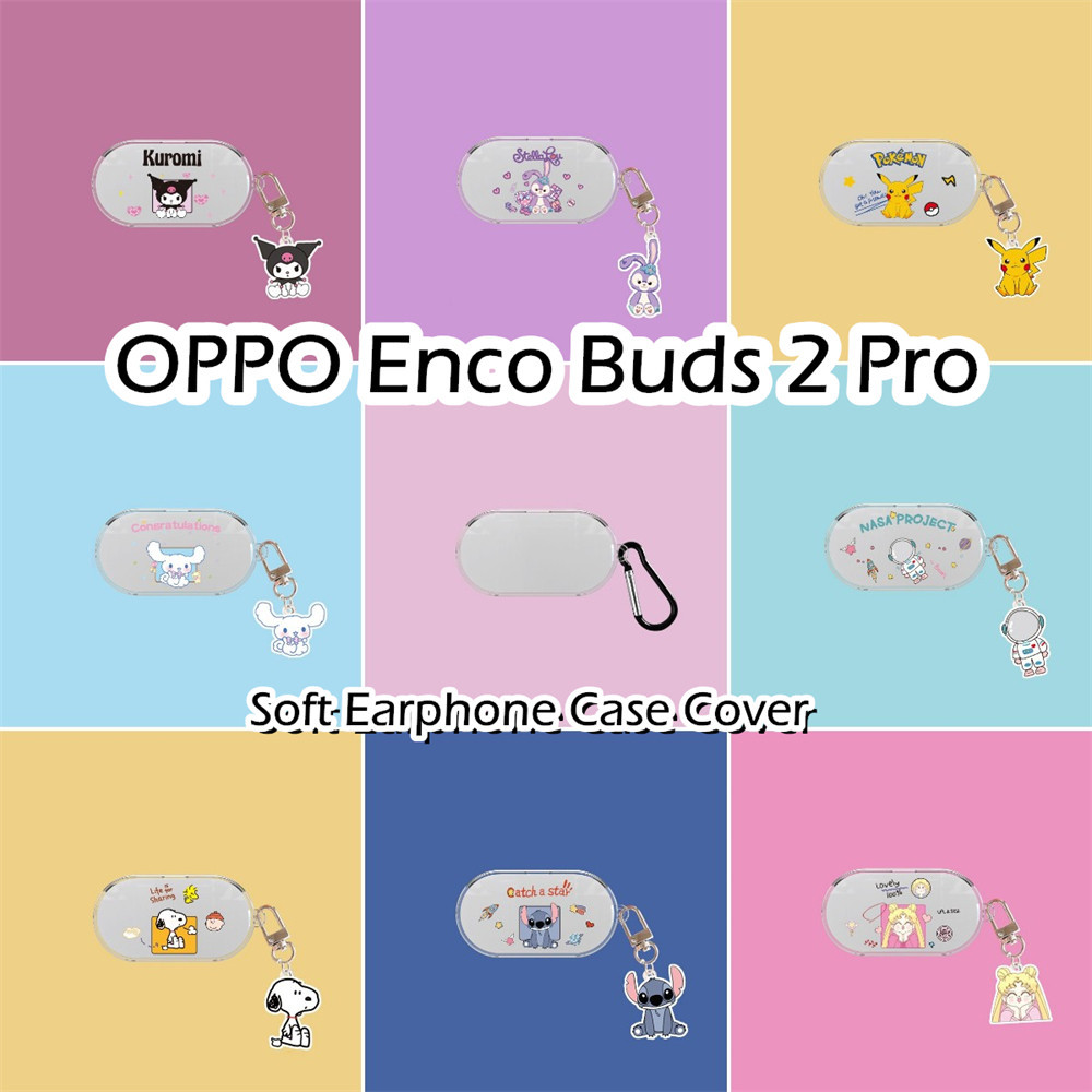 [Ngôi sao tương lai] Dành cho Ốp lưng OPPO Enco Buds 2 Pro Phong cách mùa hè Họa tiết hoạt hình Vỏ tai nghe silicon mềm