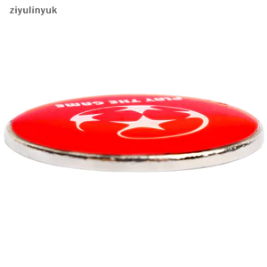 Ziyulinyuk Bóng Đá Chọn Cạnh Finder Đồng Xu Ném Trọng Tài Bên Đồng Xu Thẩm Phán Lật Phù Hợp Với Tiếp Liệu EN