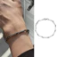 Punk Vintage Xoắn Dệt Lắc Tay Dành Cho Nam Mobius Retro Vòng Tay Thông Thường Hợp Thời Trang Thép Titan Vòng Tay Dây Xích Trang Sức Mới