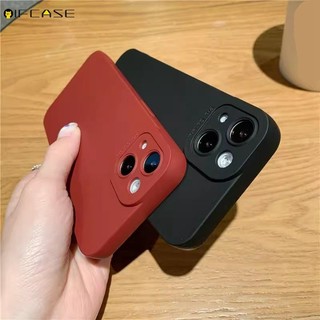 Dành Cho Xiaomi 17 Pro Max 15 Ultra 15S 15T Poco X8 Pro Max F8 F7 Pro Ultra 5G Vỏ Điện Thoại Đơn Giản Màu Đen Nâu Mờ Kinh Doanh Cạnh Thẳng Vỏ Mềm
