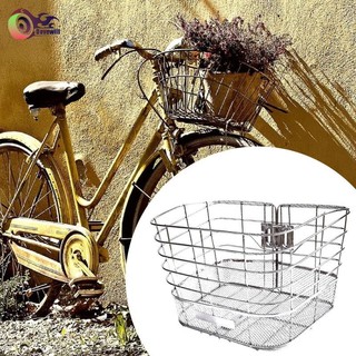 Giỏ trước xe đạp Dovewill Dây kim loại Thiết thực gắn phía trước cho xe đạp đường núi
