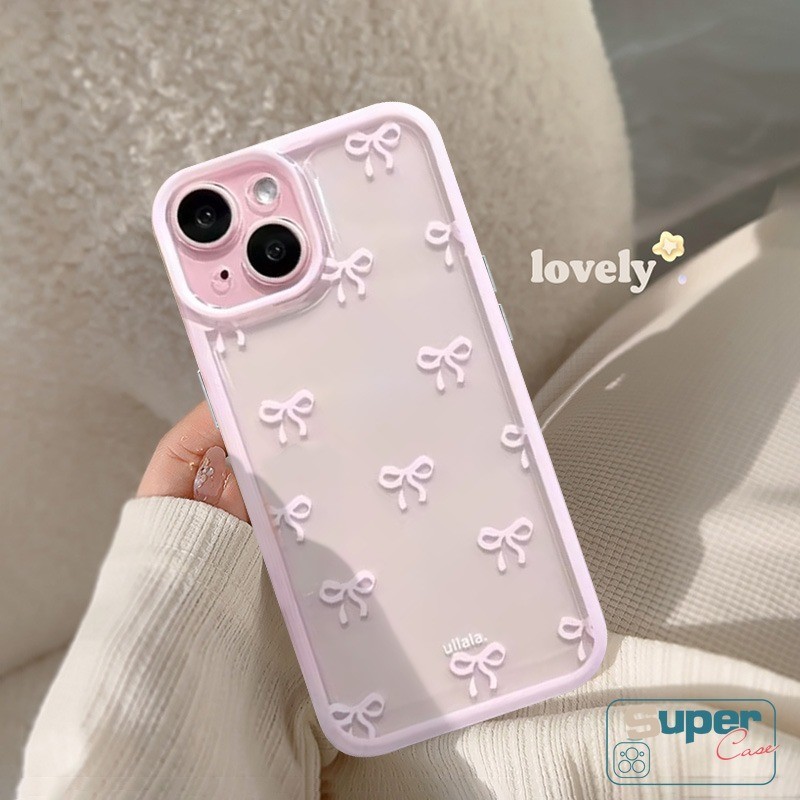 Ốp Mềm Màu Kẹo Trong Suốt Nơ Ngọt Ngào Cho Vivo Y17s Y100 Y17 Y18 Y03 Y15 Y21 Y15s Y11 Y18E Y20 Y28 Y36 Y22 Y02 Y20i Y21T Y35 Y27 Y91C Y21S Y16 Y91 Y93 Y33T Y33S Y20S Y12 Y15A Y12S