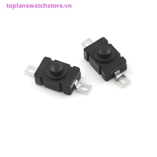 Toplanswatchstore 10 Chiếc Đèn Pin Cảm Ứng Chốt Nút Nhấn 250V 1.5A VN