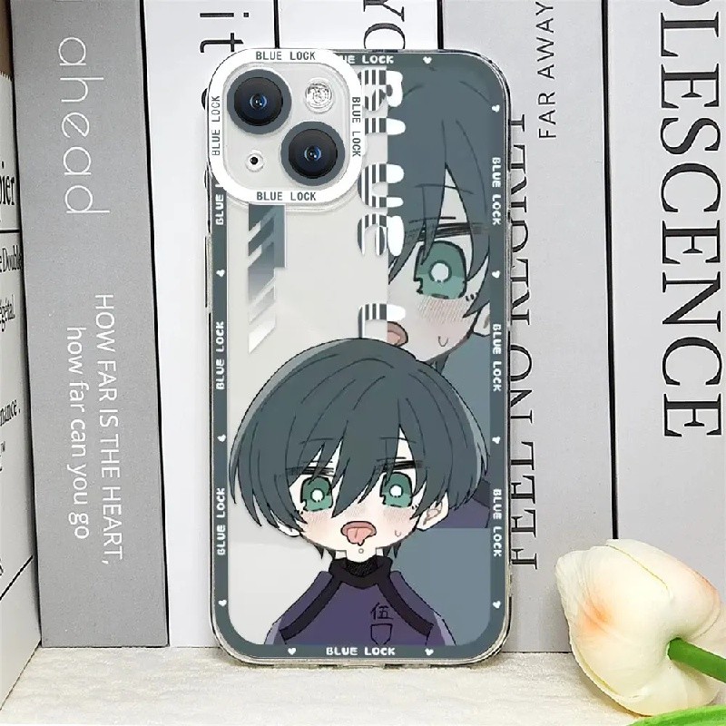 Ốp Điện Thoại Cho Samsung Galaxy A02 A21S A11 A13 A10 A10S A31 A71 A55 A51 A30 A20 A24 Phim Hoạt Hình Anime Dễ Thương BLUE LOCK Mềm Mại Trong Suốt Thoáng Mát