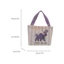 Túi vải AWNGD, Túi xách nữ Mini phong cách Hàn Quốc, Túi Tote di động