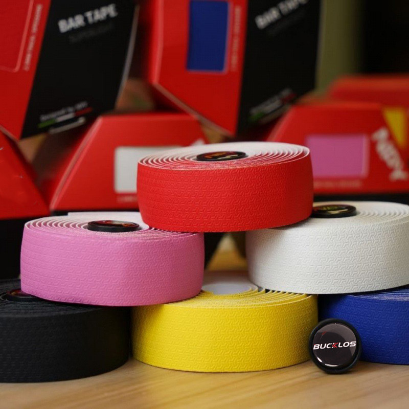 BUCKLOS Thanh Băng Cho Xe Đạp Đường Bộ Tay Lái Băng Cho Fixie Gear Dây PU EVA Bọc Đục Lỗ Tay Lái Xe Đạp Thắt Lưng Phụ Kiện Đi Xe Đạp