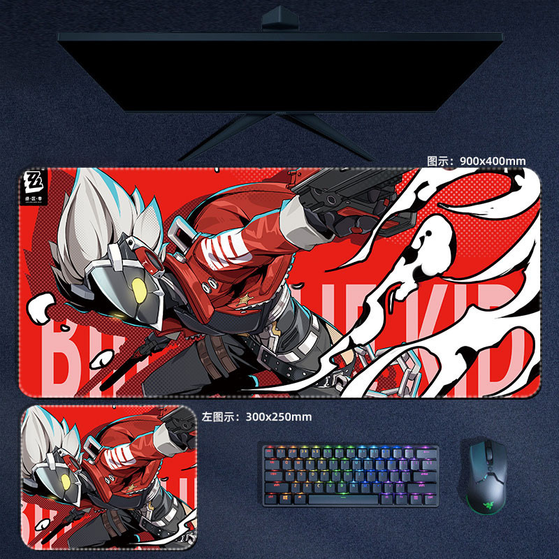 Zenless Zone Zero Mouse Pad Hoshimi Miyabi Anby Nicole Soijkaku Mousepad Bàn Phím Máy Tính Đệm Phụ Kiện Chơi Game Thảm Để Bàn