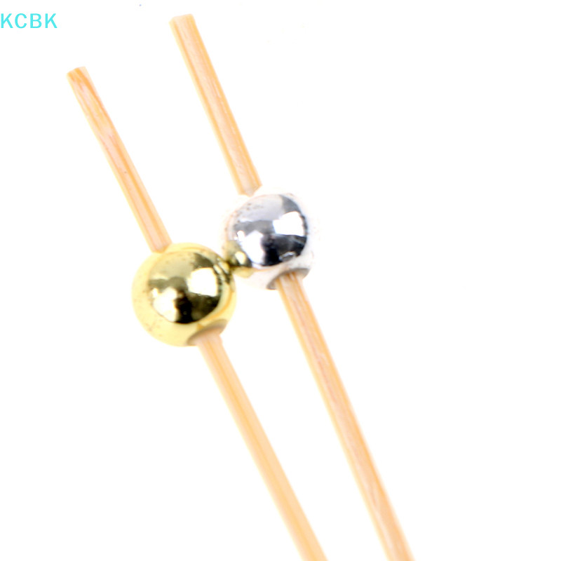 [Kc] 50 / 100 Cái Nĩa Trái Cây Dùng Một Lần Sáng Tạo Thanh Tre Đa Phong Cách Cho Món Tráng Miệng BBQ Sandwich Thức Ăn Nĩa Trang Trí Bàn Đồ Dùng [BK]