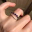 ❤ Nguyên Bản Đa Phong Cách Sang Trọng Sapphire Series Thiết Kế Phong Cách Phù Hợp Với Nhẫn Sang Trọng Nữ Sapphire Trang Sức