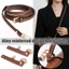 Dây đeo bằng da thật BAMBOOB, Thắt lưng túi xách thay thế chuyển đổi, Khóa treo bằng hợp kim chuyển đổi không đục lỗ cho Longchamp