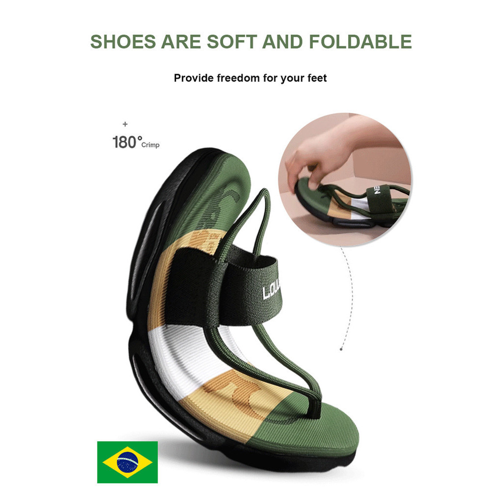 Dép xỏ ngón đi biển thời trang Dép Sandal ngoài trời Dép Sandal Dép Dép thông thường Dép ngoài trời nam