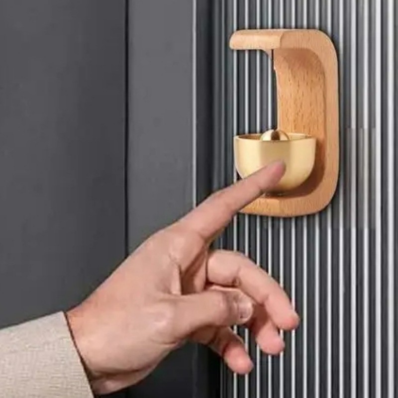 Chuông cửa sổ treo - Chuông chuông lớn trong suốt - Chuông cửa không đục lỗ - Đồ trang trí trong nhà tinh tế - dành cho phòng ngủ, ô tô, khách sạn, quán cà phê